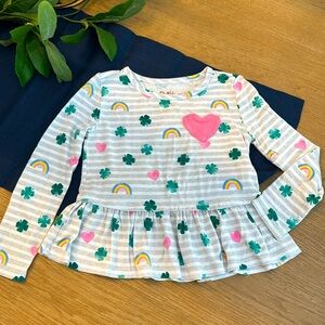 Little Sleepies Lucky in Love 3T Peplum